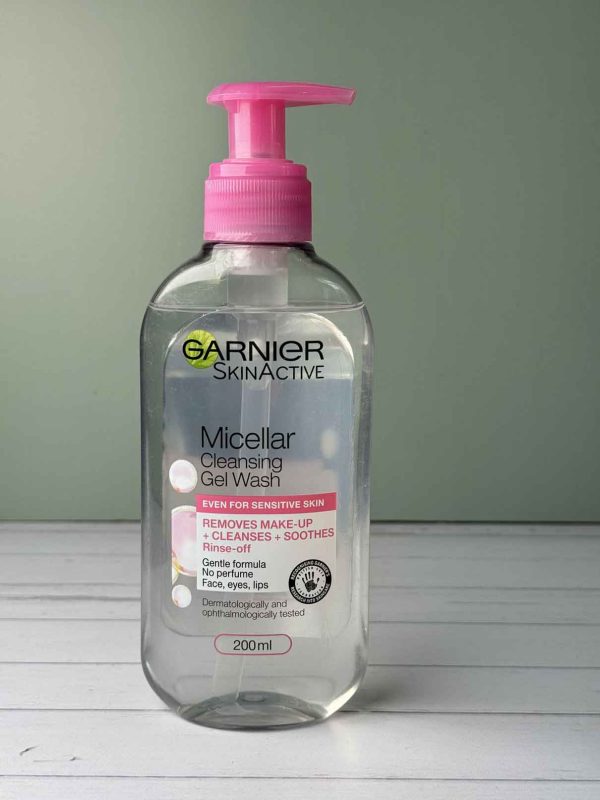 میسلار واتر پوست حساس گارنیر مدل Micellar Cleansing Gel Wash