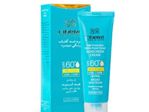 کرم ضد آفتاب SPF60 فاقد چربی سینره