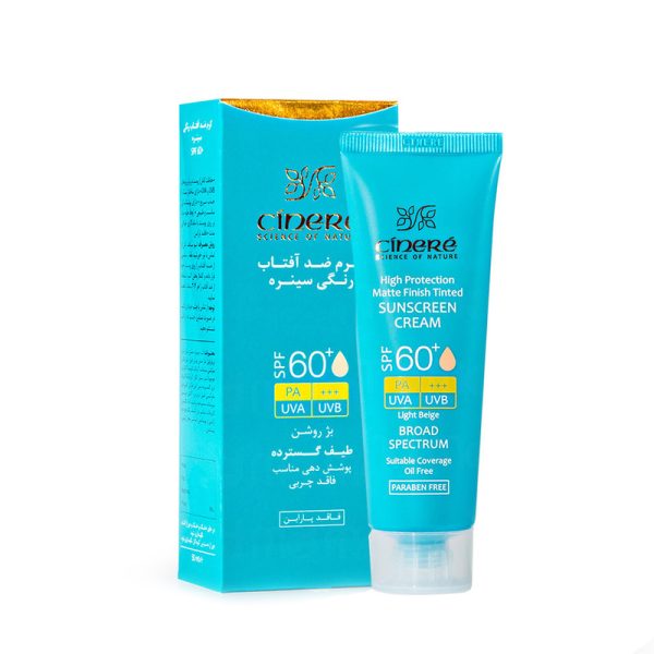 کرم ضد آفتاب SPF60 فاقد چربی سینره