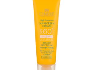 کرم ضد آفتاب SPF60+ بدون رنگ سینره