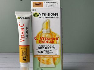 کرم دور چشم روشن کننده گارنیر مدل Brightening Vitamin C