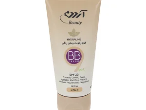 کرم رطوبت رسان رنگی و فاقد چربی آردن بیوتی مدل Hydraline با SPF 20 وزن 40 گرم بژ طبیعی