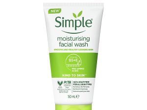ژل شستشوی مرطوبکننده صورت سیمپل مدل Moisturising